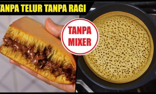 Martabak Terang Bulan Rumahan Yang Lembut Dan Bersarang