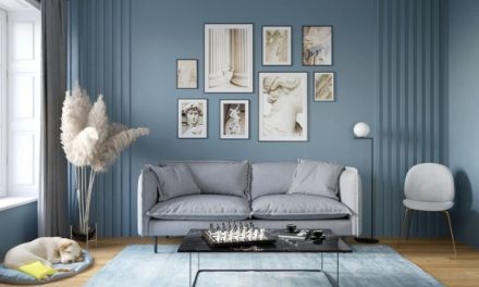 Perpaduan Warna Biru Agar Ruangan Semakin Sejuk Dan Nyaman
