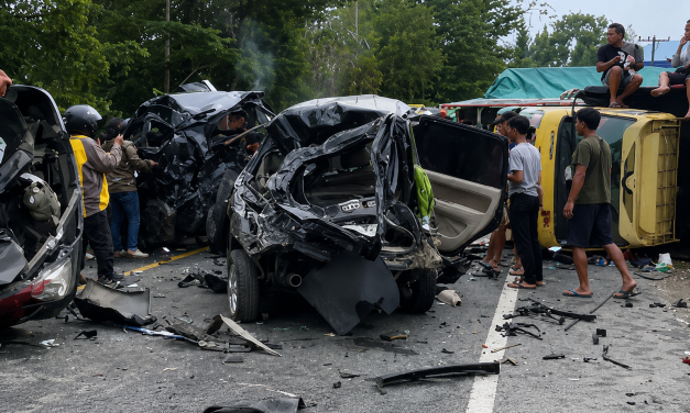 Kecelakaan Beruntun Di Sibolangit Bertambah Jadi Empat Orang