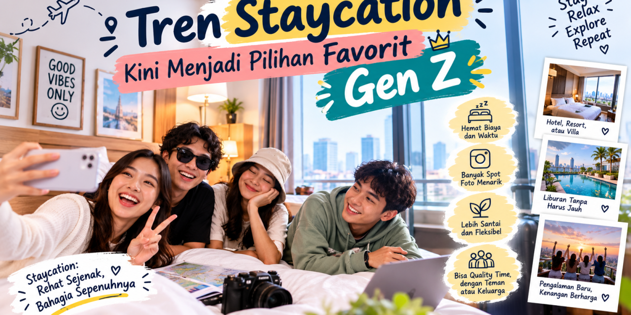 Tren Staycation Kini Menjadi Pilihan Favorit Gen Z