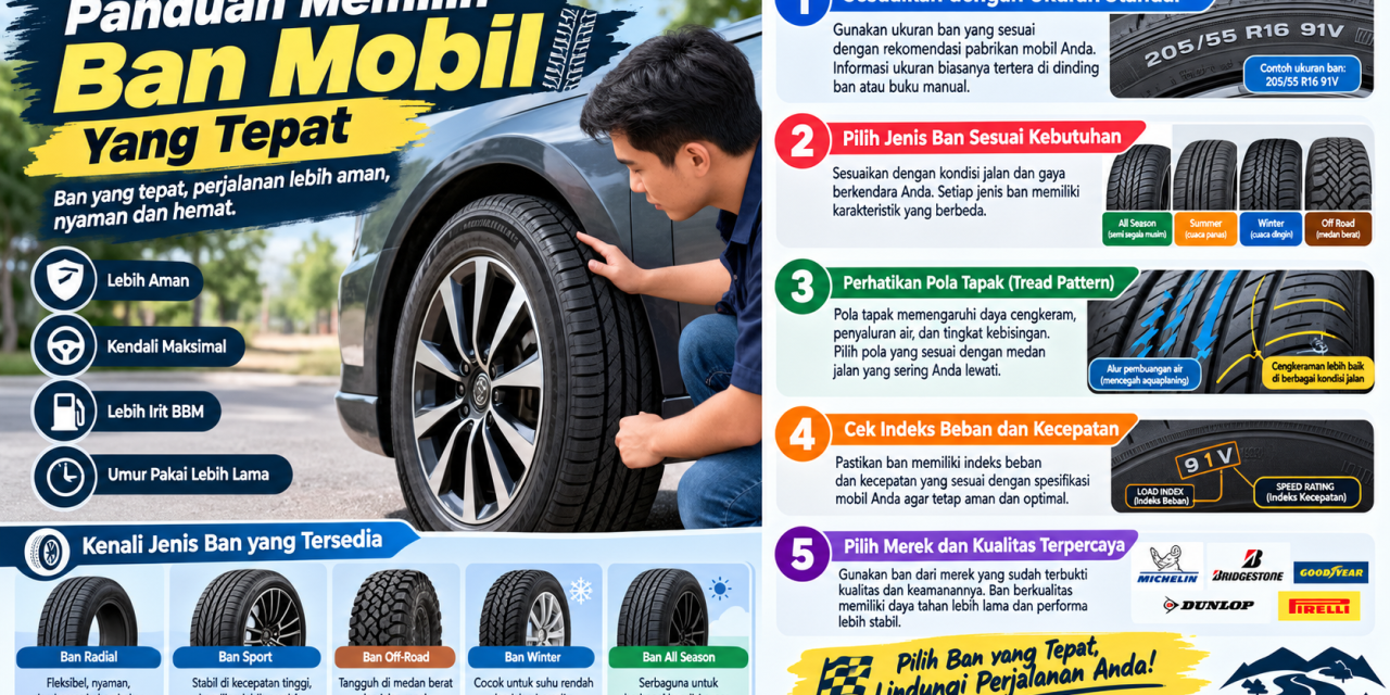 Panduan Memilih Ban Mobil Yang Tepat